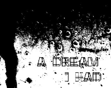 A Dream I Had