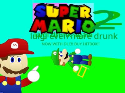SUPER MARIO 2 LUIGI even more drunk