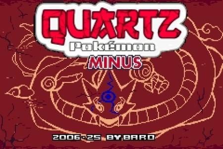 Pokémon : Quartz Minus