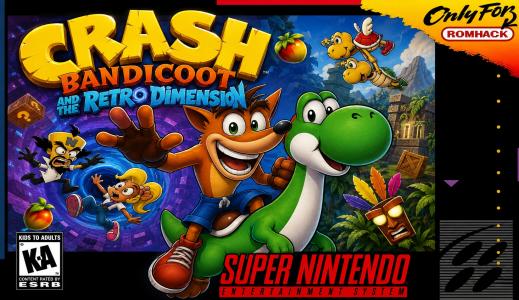 Crash Bandicoot and the Retro Dimension