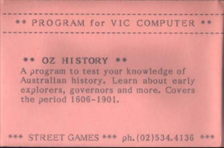 OZ History
