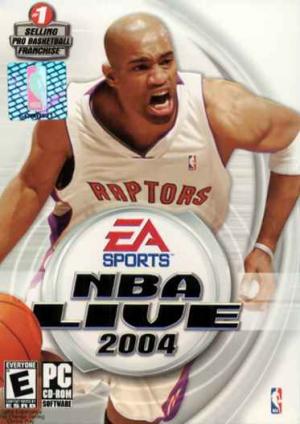 NBA Live 2004 cover