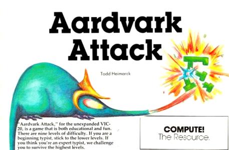 Aardvark Attack