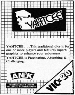 Yahtzee