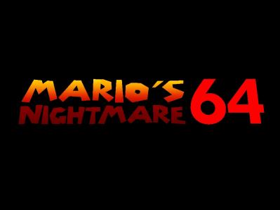 Mario's Nighmare 64