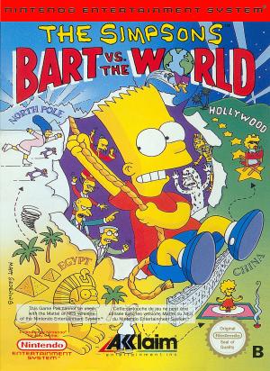 Simpsons Bart VS. The World/NES