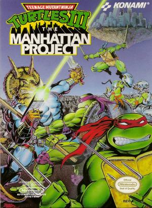 Teenage Mutant Ninja Turtles III The Manhattan Project/NES