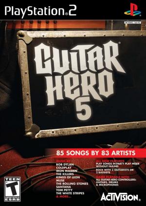 Guitar Hero 5 cover