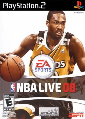 NBA Live 08 cover