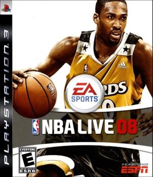 NBA Live 08 cover