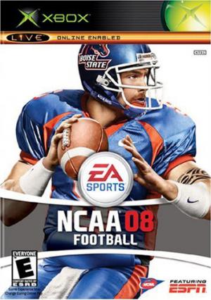 NCAA Football 08 cover