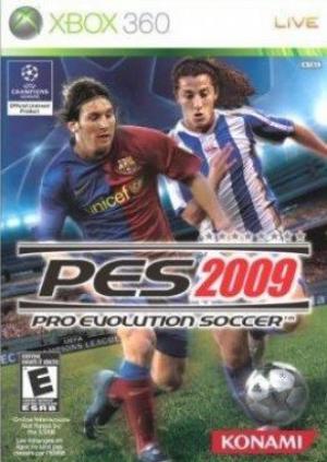 Pro Evolution Soccer 2009 cover