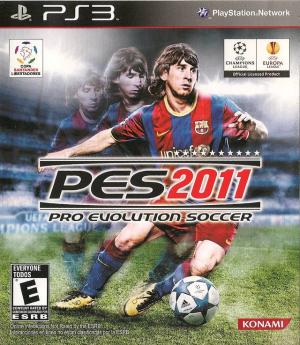 Pro Evolution Soccer 2011 cover