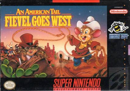 American Tail Fievel Goes West/SNES