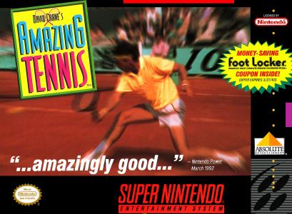 David Crane's Amazing Tennis/SNES
