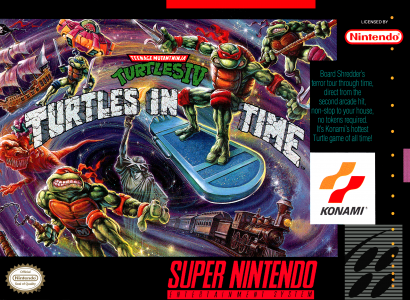 Teenage Mutant Ninja Turtles IV Turtles In Time/SNES