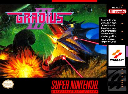 Gradius III cover