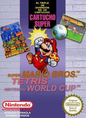 Super Mario Bros./Tetris/Nintendo World Cup cover