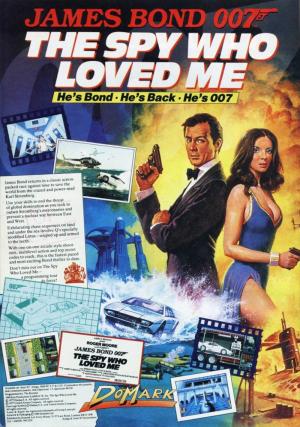 James Bond 007: The Spy Who Loved Me cover