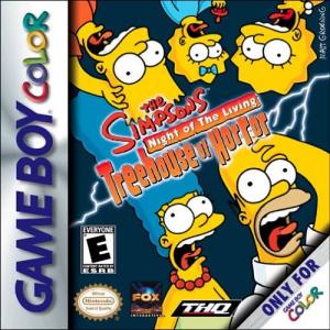 The Simpsons Night Of The Living Treehouse Of Horror/Game Boy Color