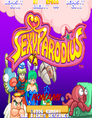 Sexy Parodius cover