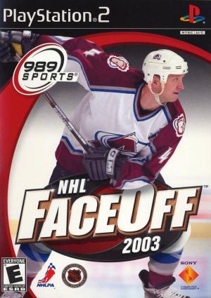 NHL FaceOff 2003 cover