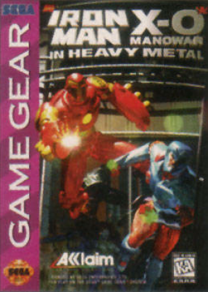 Iron Man / X-O Manowar in Heavy Metal cover