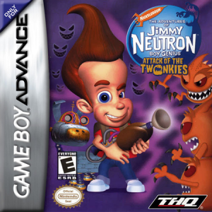 Jimmy Neutron Boy Genius Attack Of The Twonkies/GBA
