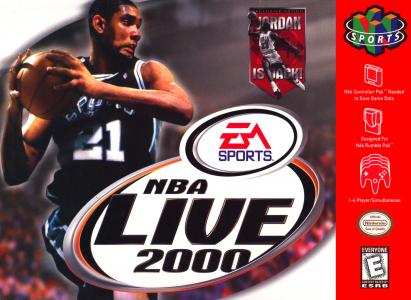 NBA Live 2000 cover