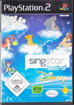 Singstar Best of Disney cover