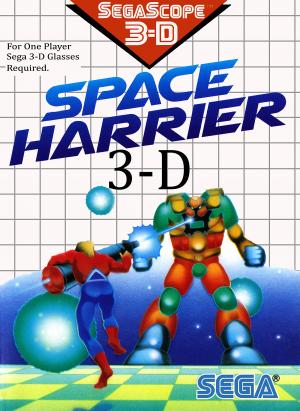 Space Harrier 3-D cover
