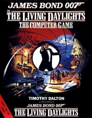 James Bond 007: The Living Daylights - The Computer Game cover