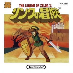 Link No Bouken - The Legend of Zelda 2 cover