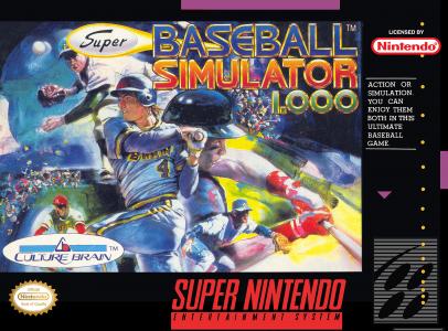 Super Baseball Simulator 1.000/SNES 