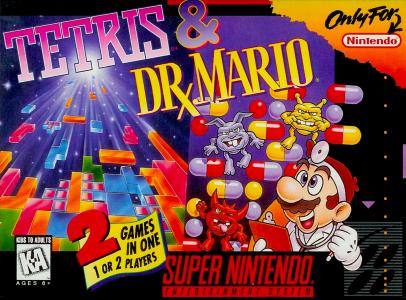 Tetris & Dr. Mario cover
