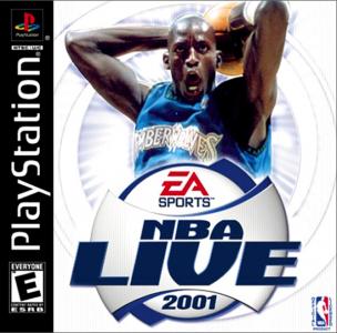 NBA Live 2001 cover
