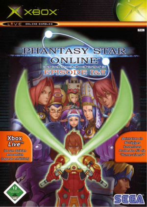 Phantasy Star Online Episode I & II cover