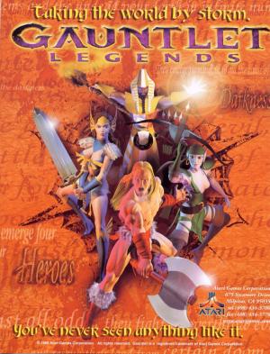 Gauntlet Legends cover