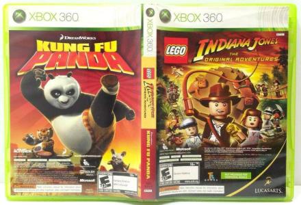 LEGO Indiana Jones: The Original Adventures / DreamWorks Kung cover