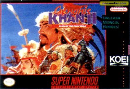 Genghis Khan II: Clan of the Gray Wolf cover