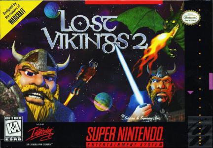 Lost Vikings 2 cover