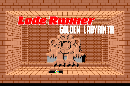 Lode Runner III - The Golden Labyrinth cover