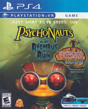 Psychonauts in The Rhombus of Ruin cover