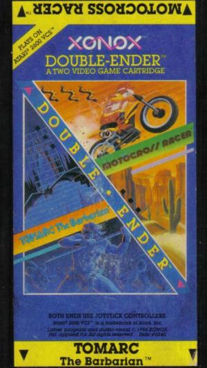 Xonox - Motocross Racer/Tomarc the Barbarian cover