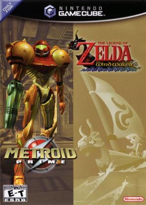 The Legend of Zelda: The Wind Waker / Metroid Prime cover