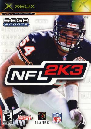 NFL 2K3 cover