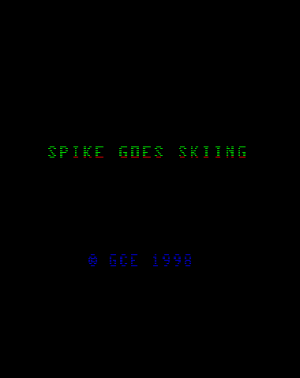 Spike Goes Skiing cover