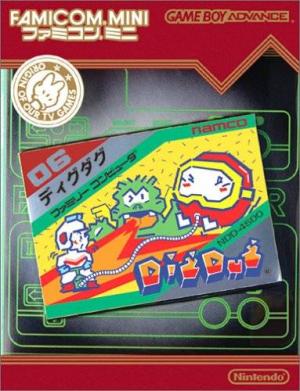 Famicom Mini Series Vol. 16: Dig Dug cover