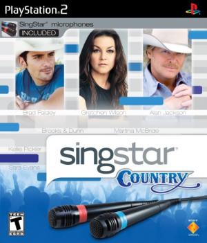 SingStar Country cover