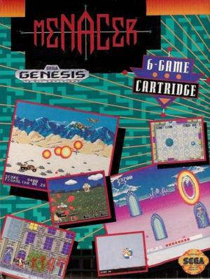 Menacer 6-Game Cartridge/Genesis